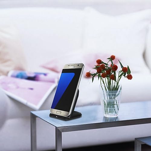 Miniatura 9 de RNDs - Soporte de carga inalámbrica rápida para Apple iPhone (11, 11 Pro, 11 Pro Max, XS, XS Max, XR, X, 8, 8 Plus) (adaptador de CA no incluido)