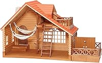 Vista 9 de Calico Critters Adventure Treehouse - Juego de regalo, casa de muñecas coleccionable, figura y accesorios Casa de vacaciones