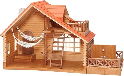Miniatura 9 de Calico Critters Adventure Treehouse - Juego de regalo, casa de muñecas coleccionable, figura y accesorios Casa de vacaciones,Casa del árbol de