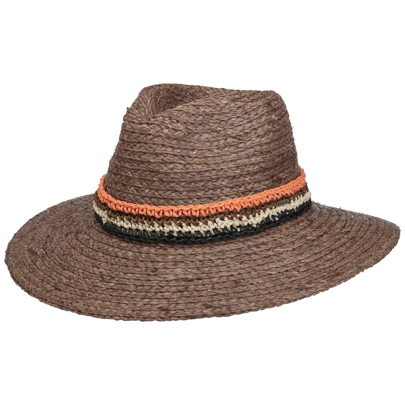 Barts Dawoor Sombrero de paja de rafia Sombrero de verano Sombrero de playa para hombre y mujer - con forro Primavera-Verano Primavera Verano