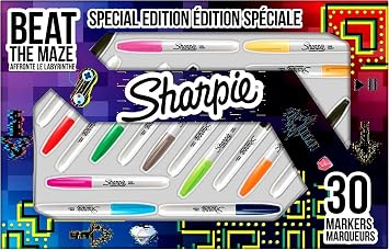 Sharpie Fine Permanent markör 30lu kutu-Labirent