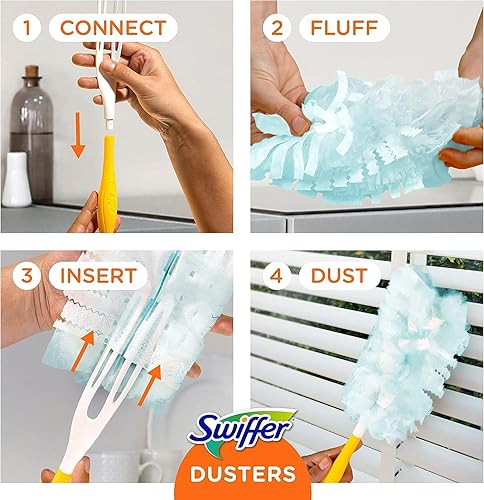 Miniatura 7 de Swiffer Sweeper Wet Mopping Cloth - Recambios para múltiples superficies, aroma a lavanda Febreze, 36 unidades (paquete de 1)