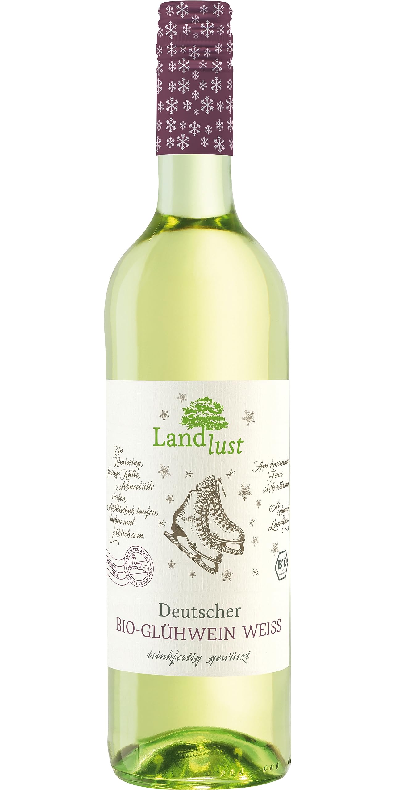 Landlust Deutscher Bio-Glühwein Weiß (6 x 0,75l)