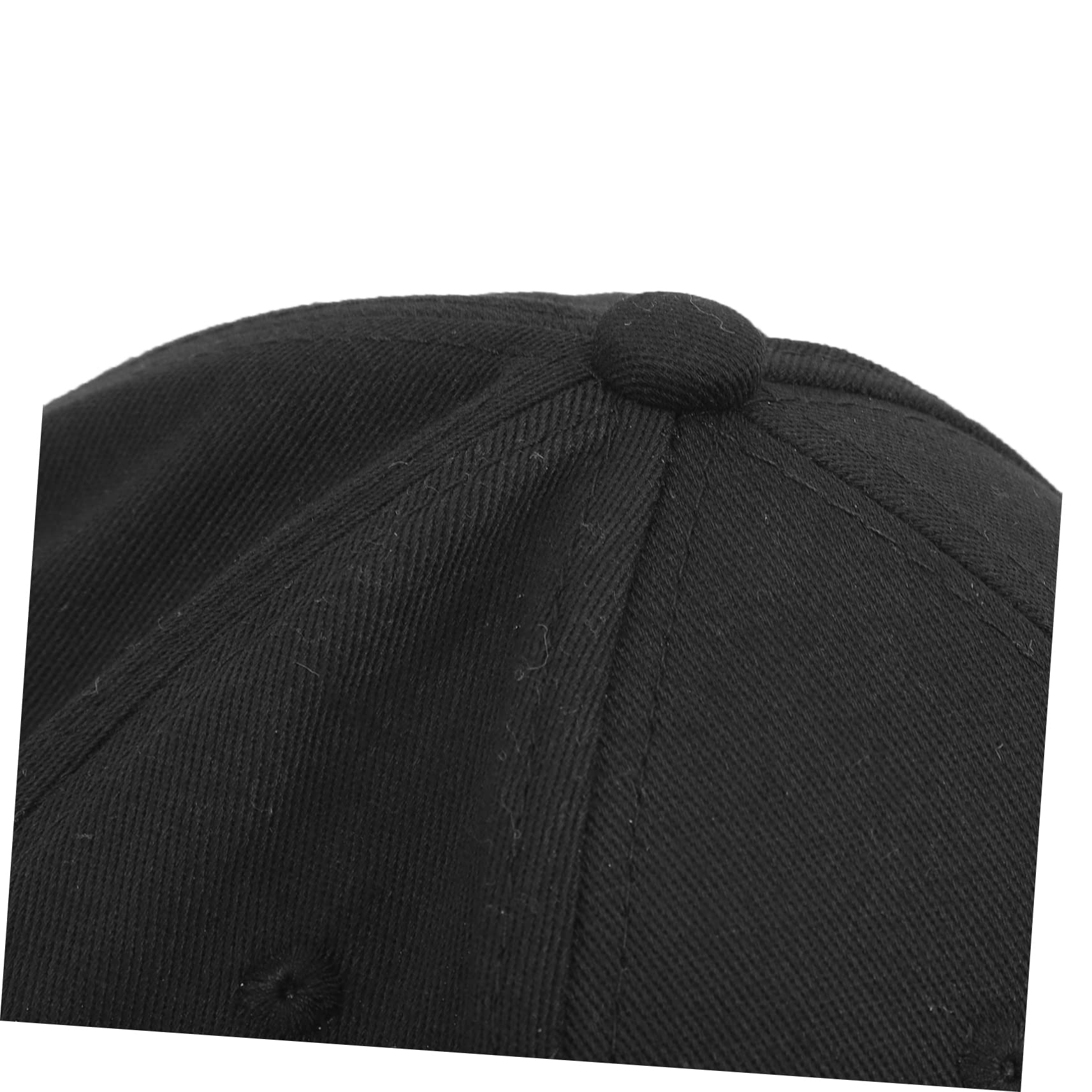 BESPORTBLE Gorras de Beisbol Sombrero Sol chapéu de Sol Sun Hat Baseball Cap Tapa Sombrero Parasol Gorro de Playa de Verano vacío papá Gorra de béisbol Gorra de Beisbol para Mujer Tela Black