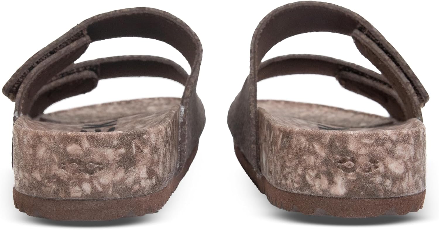 Fleks Riviera Two-Strap Adjustable Sandals, Comfort Recovery Footwear, Arch Support, Water-Friendly Foam, Beach Walking Sandals