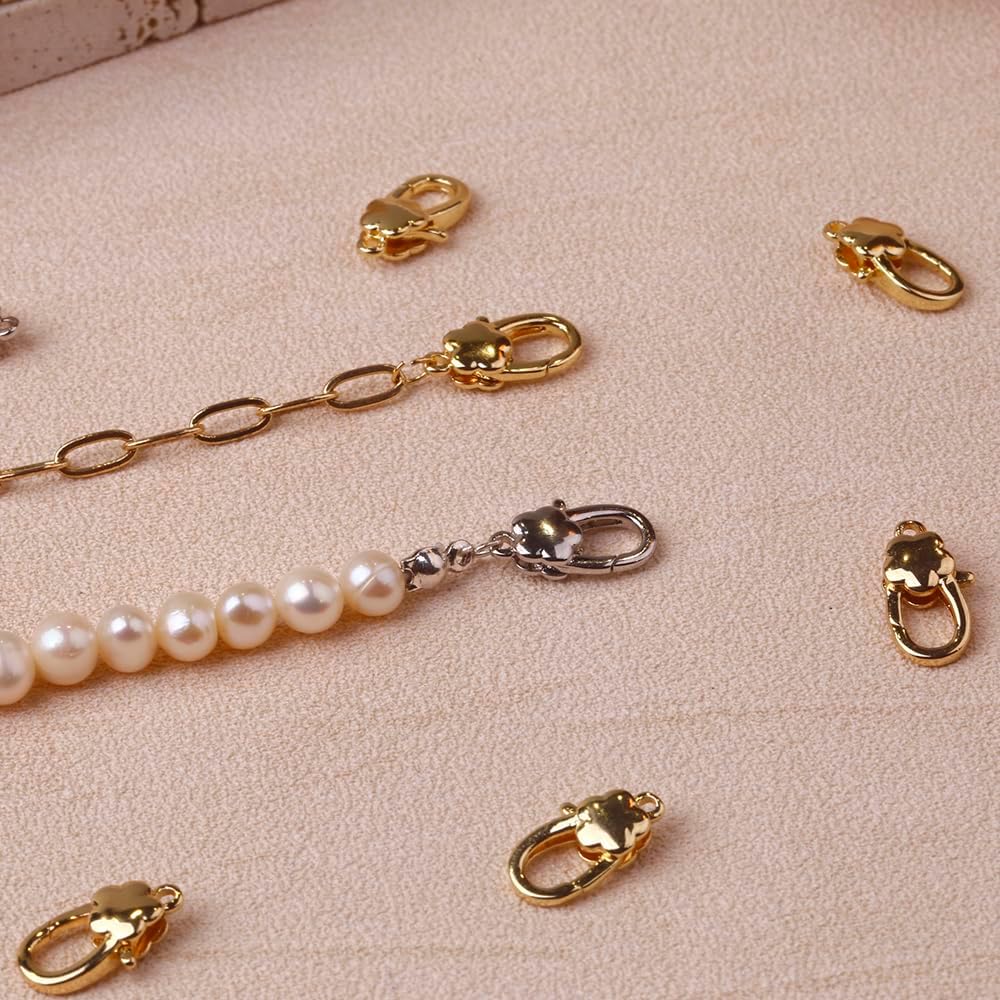 14k Gold Lobster Claw Clasp Gold Filled with Closed Jump Rings for Necklaces Bracelet Or Jewelry Making(6PCS) - Image 4