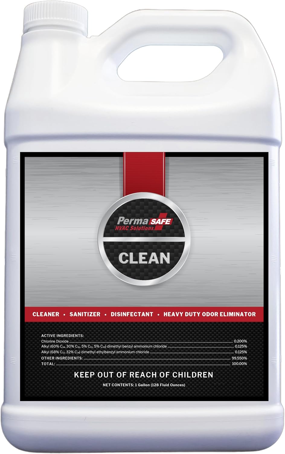 PermaSafe HVAC Solutions, Germicidal Evaporator Coil & Component Cleaner, Quickly and Effectively Cleans, Disinfects, Deodorizes and More