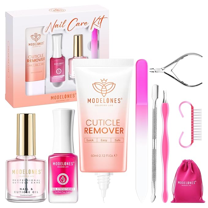 modelones Cuticle Remover Kit Cuticle Remover Cream