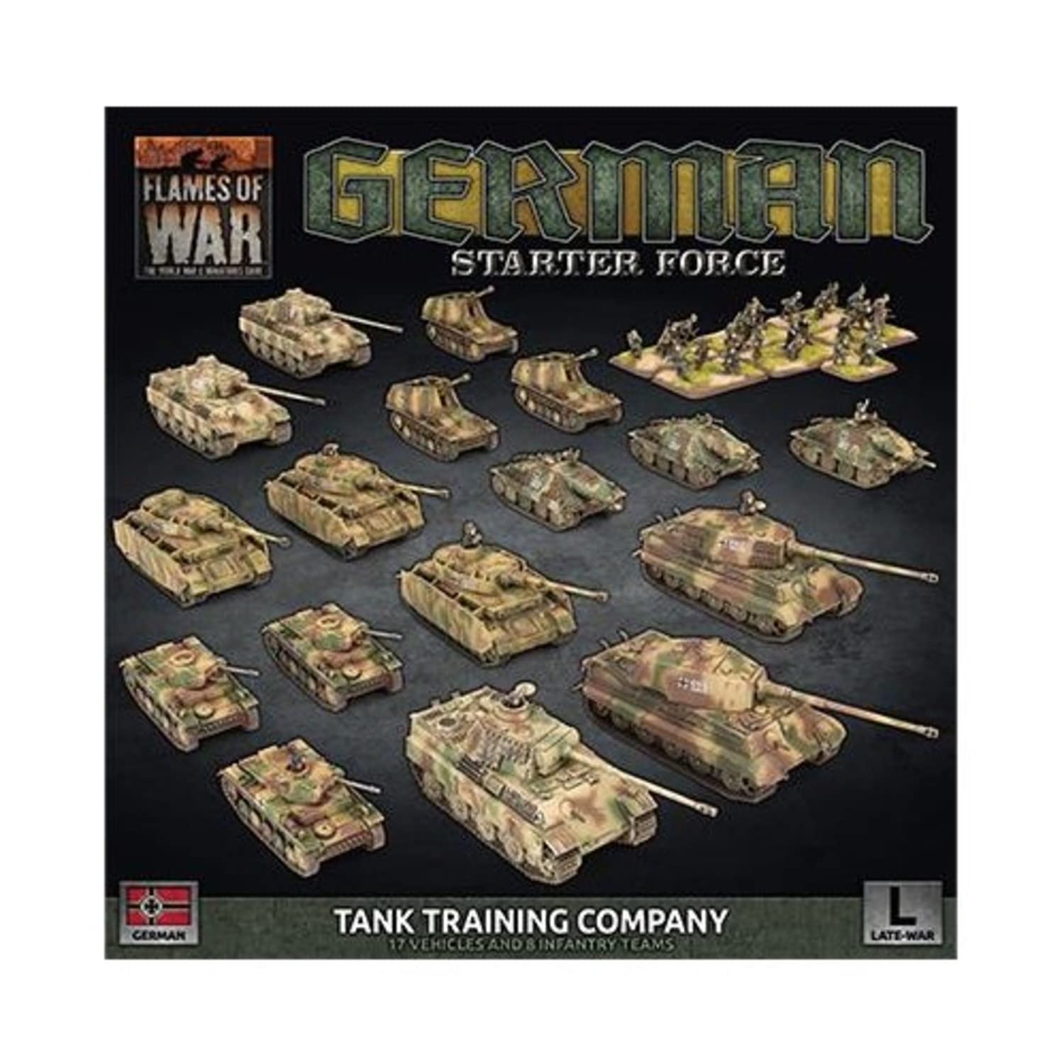 German Tank Training Company (Plastic)