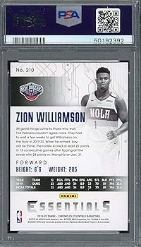 NBA ZION 【RC】ルーキーカード① Amazon.com: Zion Williamson 2019 Panini Chronicles