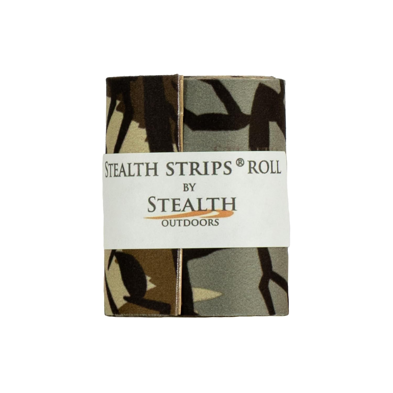 Predator Camo Silencing Tape | Self Adhesive Silencing Fabric | Great for Quieting All of Your Metal Hunting Gear and Accessories (Fall Brown, LG 4" Wide 72" L)