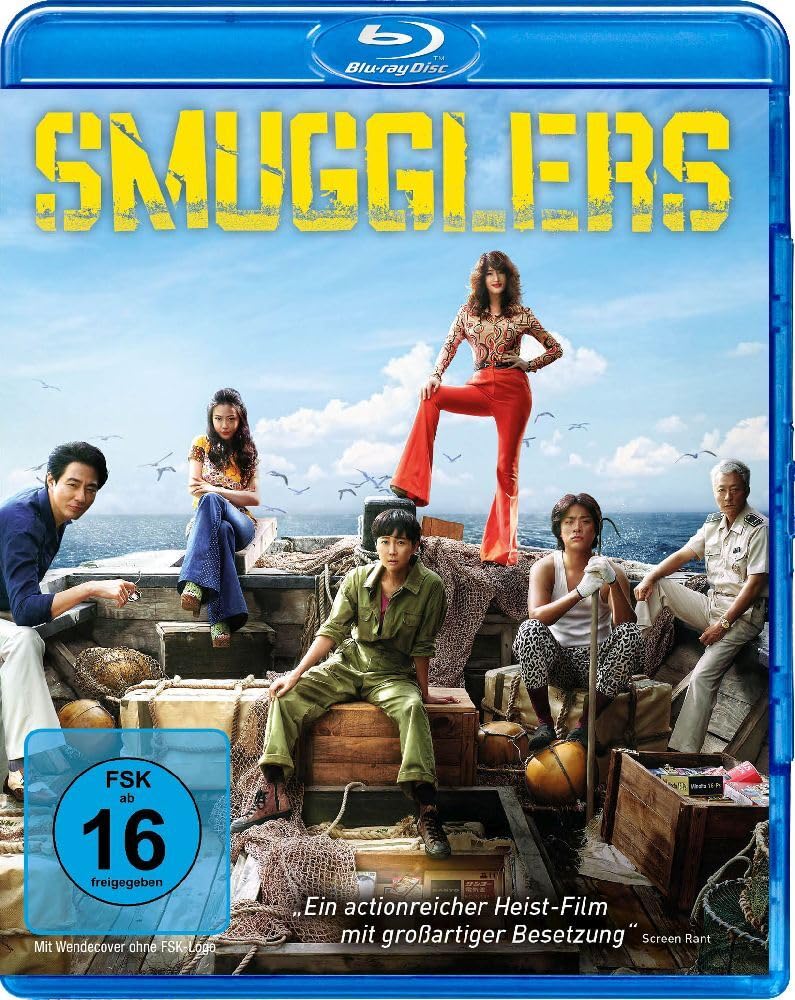 Smugglers Blu-ray Película de Acción Submarina Formato Físico Cine Coreano 1