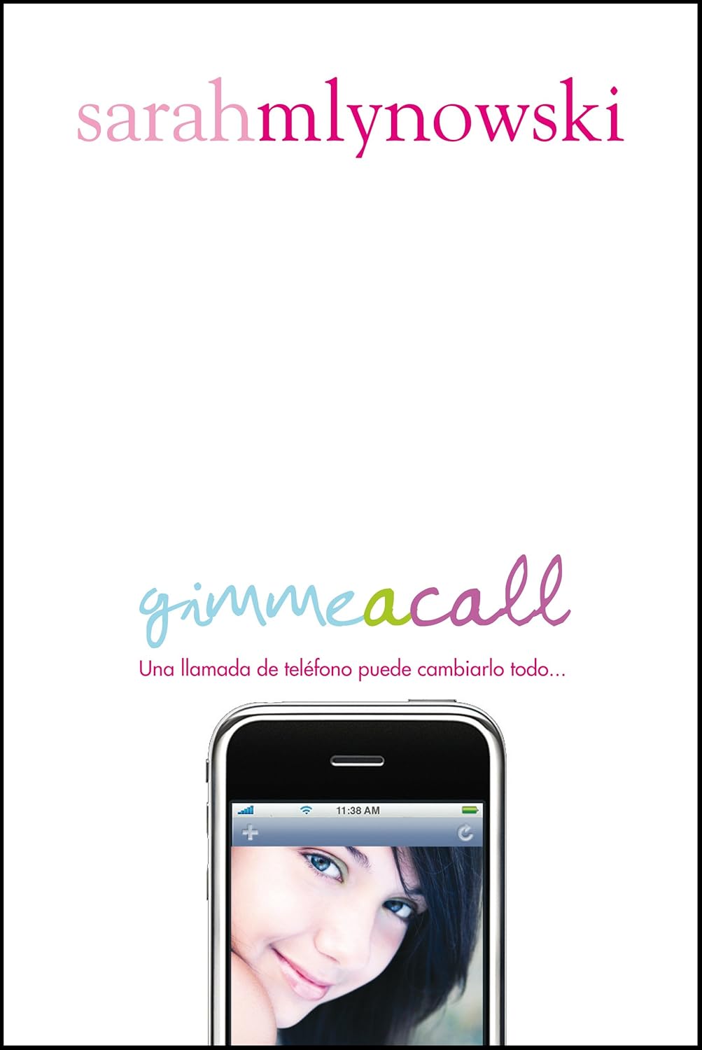 Portada de la novela juvenil de fantasía Gimme a call