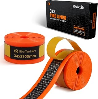 Chooee Bike Tire Liners,Bicycle Tire Liner Tube Flat Protector-Self Adhesive,Mountain/Road Bike Puncture Proof Tire Liner Inner Compatible with 20 24 26 27.5 28 29 700c Tires.