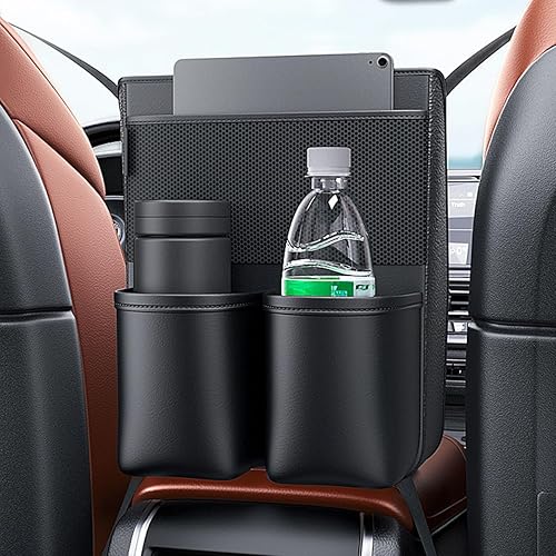 Miniatura 1 de RAKSONIC Bolsa colgante para respaldo de asiento de automóvil, bolsa de almacenamiento para tazas, toallas de papel y artículos pequeños,