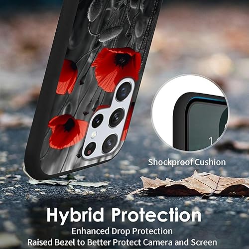 Miniatura 631 de Funda protectora para Samsung Galaxy A13 5G/A04S para Samsung Galaxy A13 5G/A04S, funda de silicona TPU suave con calavera de rosa, diseño elegante