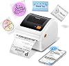 Bluetooth Shipping Label Printer, 4x6 Thermal Label Printer for Small Business - D450 Thermal Printer Compatible with Android, iOS, Windows & Mac, Tiktok, Amazon, Etsy, Shopify, UPS,FedEx