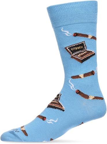 MeMoi Smoker's Delight Cigar Rayan Blend - Calcetines para hombre
