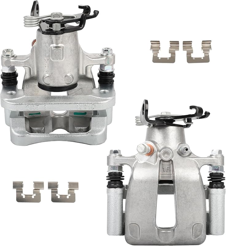 Pinças de freio traseiras ROADFAR com suporte para Buick LaCrosse, Regal e Chevrolet Malibu – Par
