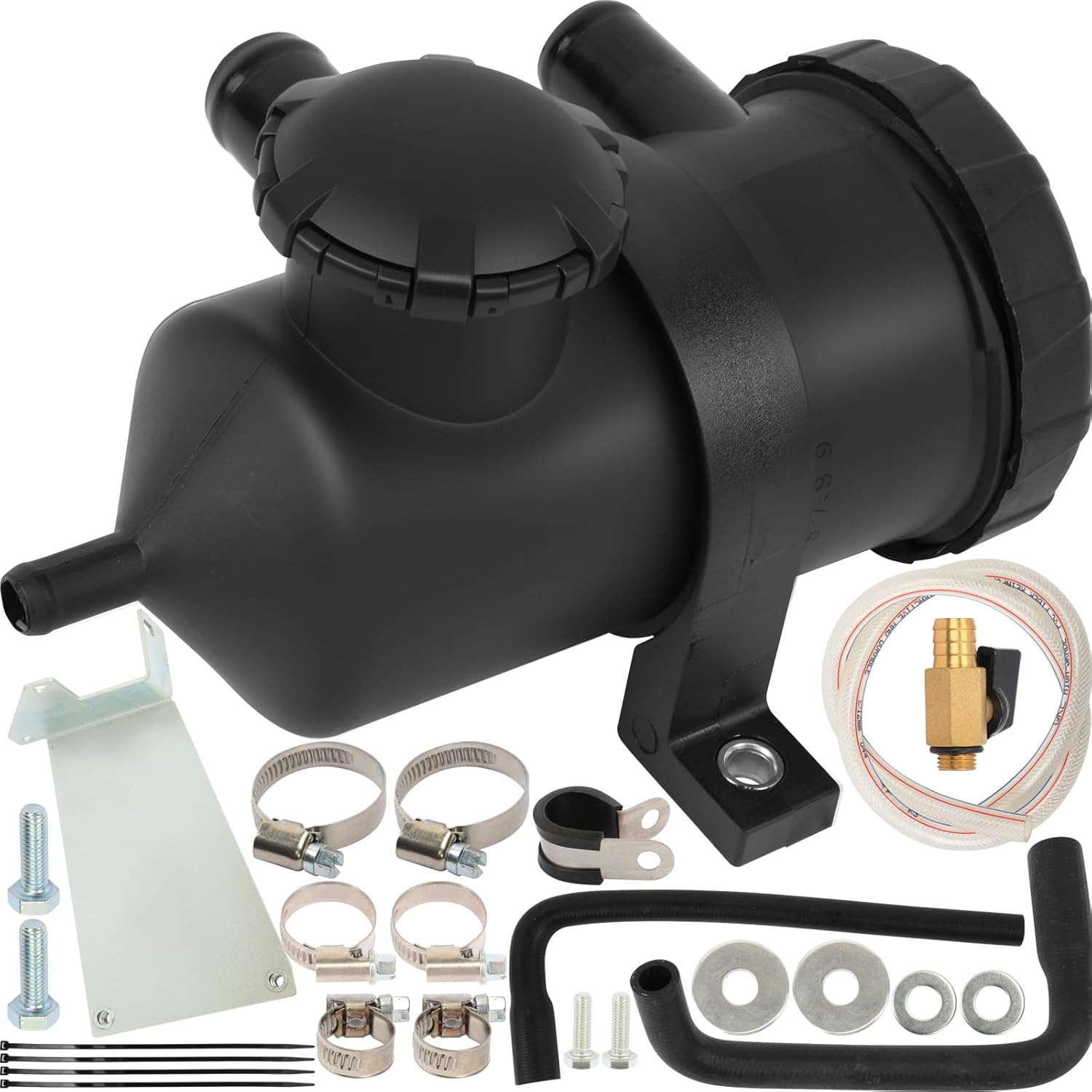 Oil Catch Can Kit Compatible with Isuzu D-Max Dmax MU-X Mazda BT50 2020/21-on 3L TD 4JJ3, Replace#OS-PROV-44