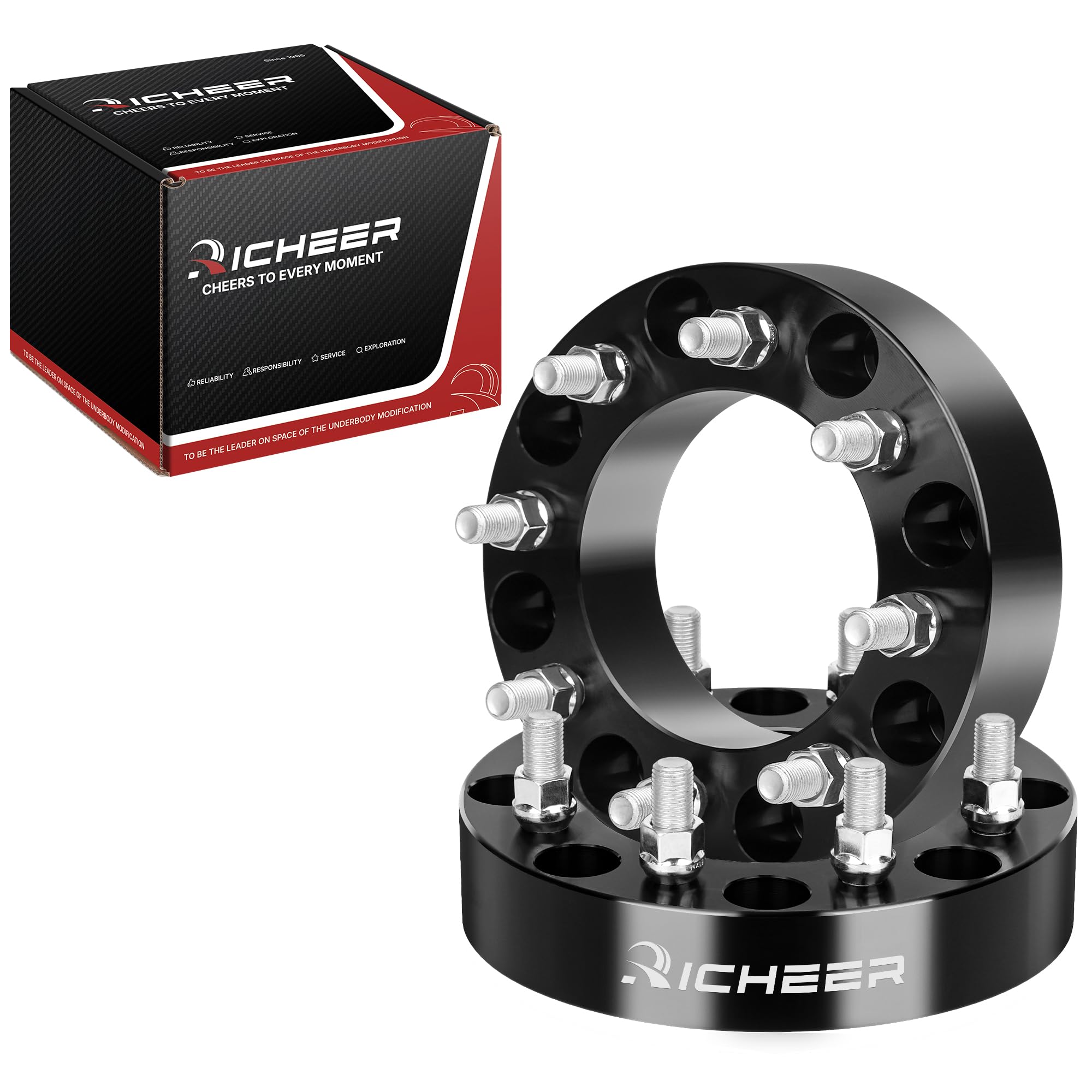 Photo 1 of Richeer 1.5" Wheel Adapters 8x180 to 8x6.5