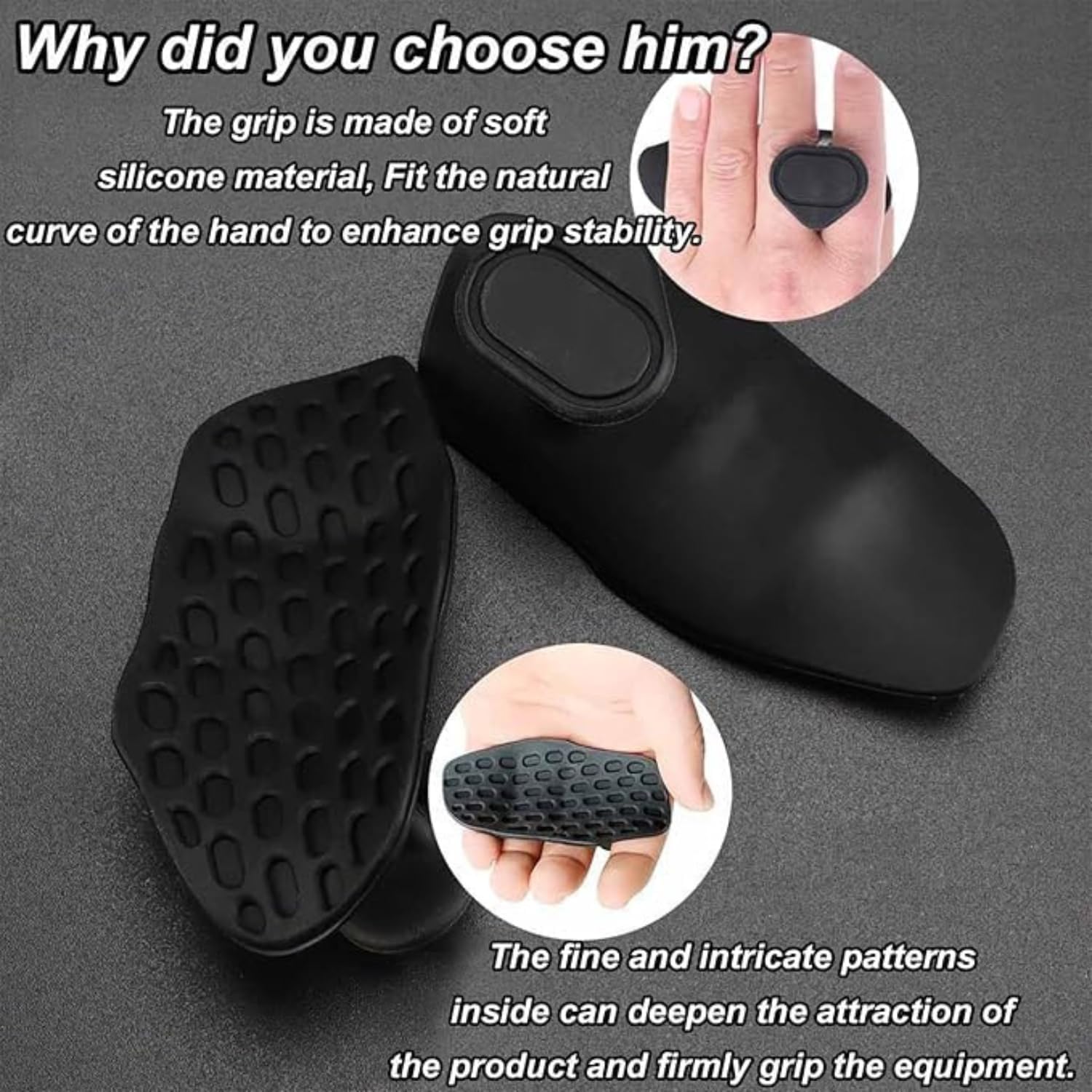 VIRADHAM VIRADHAM Workout Grips Pads for Weight Lifting, Silicone Non-Slip Gym Grips for Men & Women – Palm Protection, No Gloves Needed – Ergonomic Grip Pads for Fitness, Crossfit, Pull Ups, Bodybuilding 4