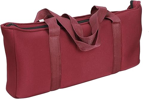 American Mah Jongg, Western Mah Jong Set - Bolsa de transporte suave con 2 bastidores combinados y soporte para azulejos (bandejas) envoltorio.