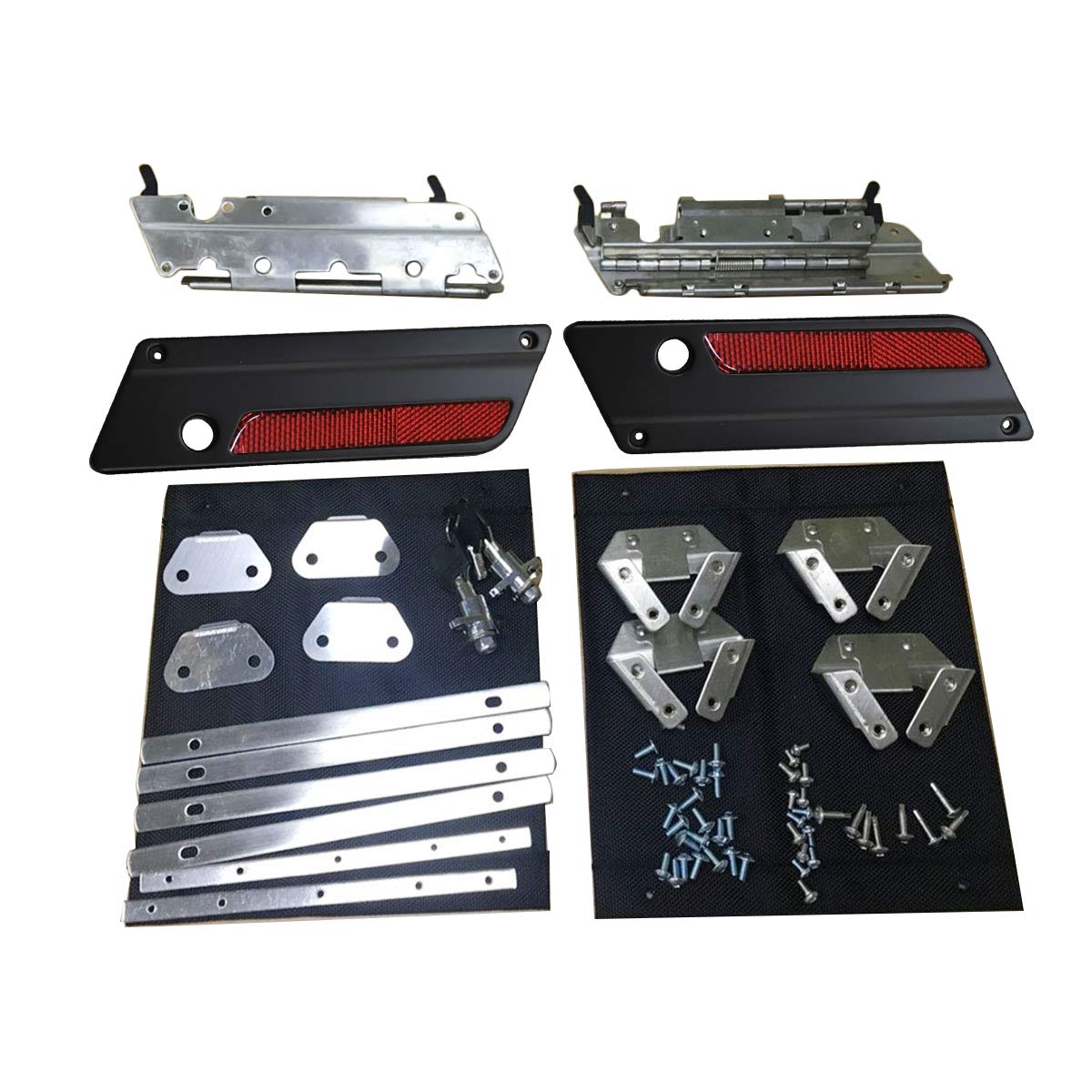 Buy ZXMOTO Saddlebag Hardware Kit Locks & Keys Saddlebag Hardware Latch