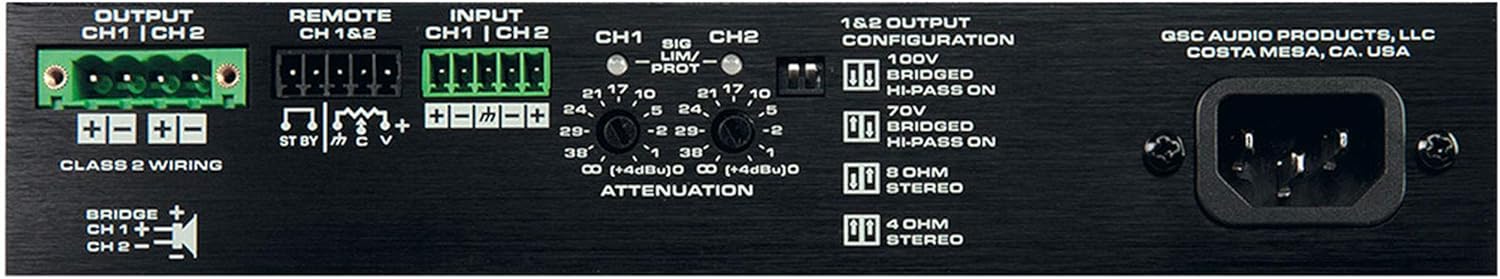 QSC Audio FG-002202-00