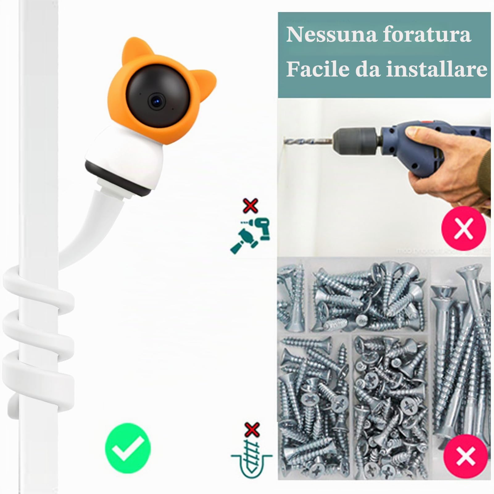 Supporto per Monitor Neonato Compatibile con Philips Avent GHB BOIFUN Eufy