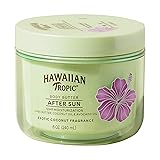 Hawaiian Tropic After Sun Body Butter with Coconut Oil, 8oz, After Sun Lotion, Moisturizing Body Lotion, After Sun Moisturizer, Coconut Body Butter, After Sun Care, After Sun Skin Care, 8oz 8 Ounce (Pack of 1)