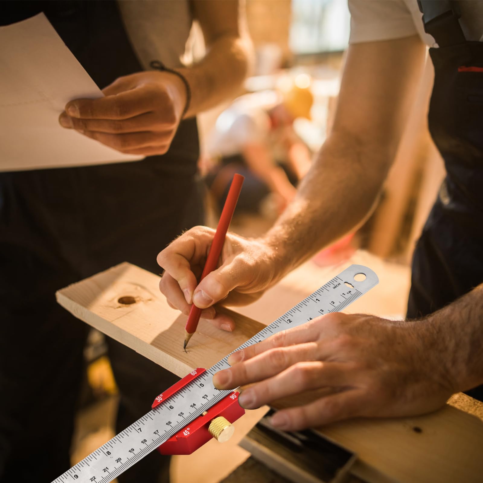 Règle De Marquage De 300 Mm - Combinaison D'angle Droit Pour