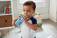 Vista 7 de NUK Hide 'n Seek Hard Spout - Vaso para sorber con boquilla dura, 10 onzas, paquete de 2, más de 9 meses