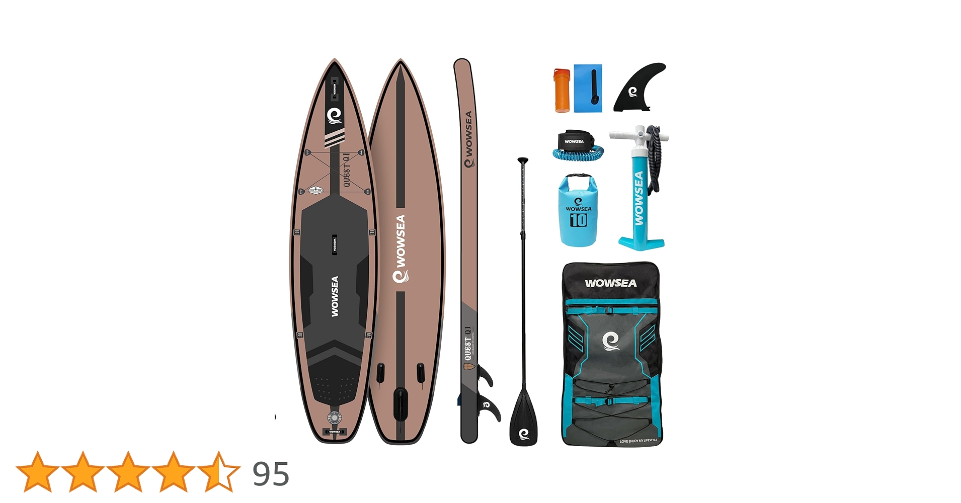 Amazon | WOWSEA Poseidon P2 インフレータブルパドルボード