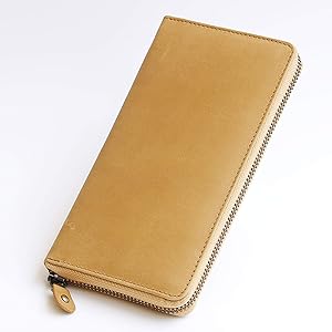 仕切り付き長財布✽703−16 Amazon | [Mama kin'] ラウンドファスナー/長財布/メンズ財布