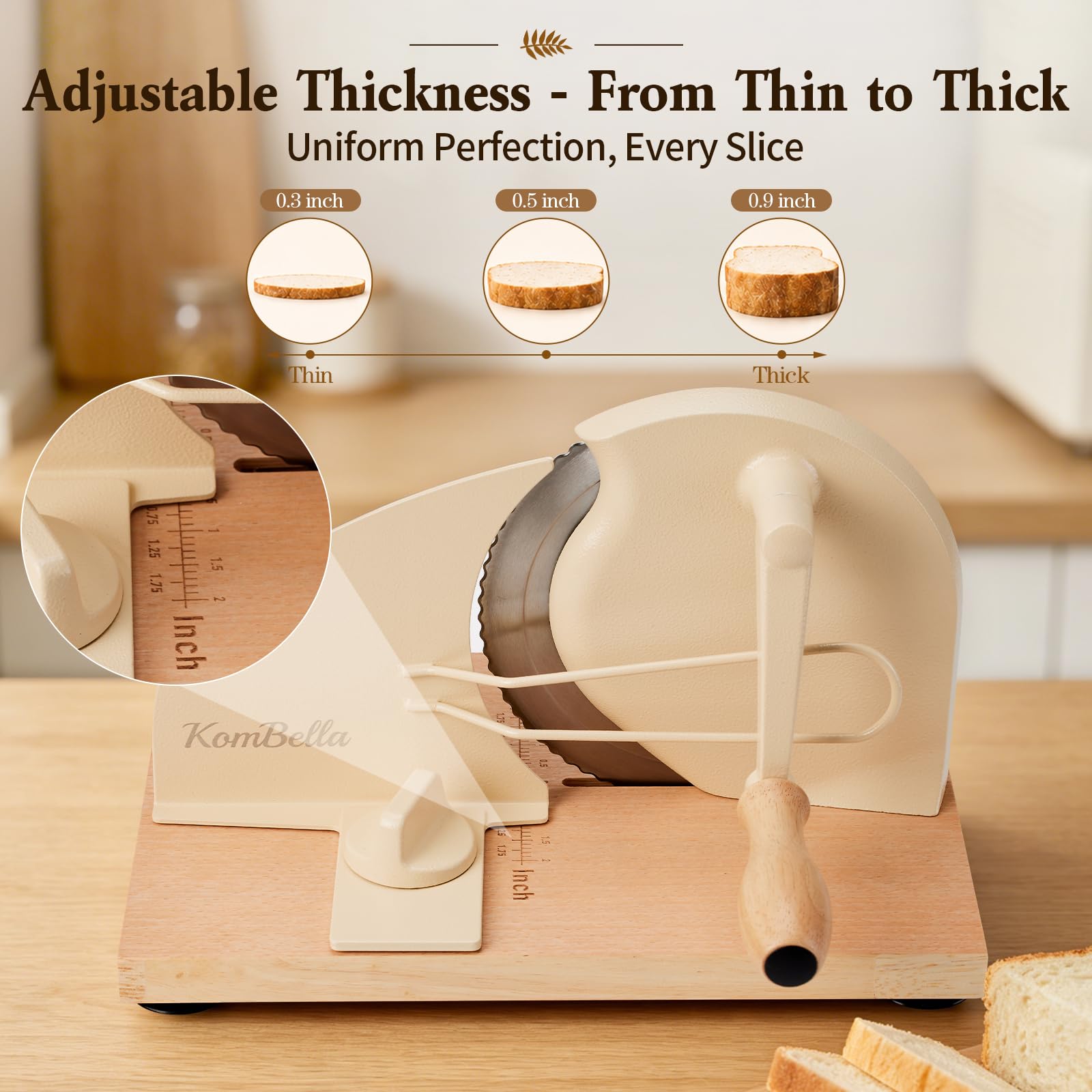 Sourdough Bread Slicer - Perfect Slices Every Time -5