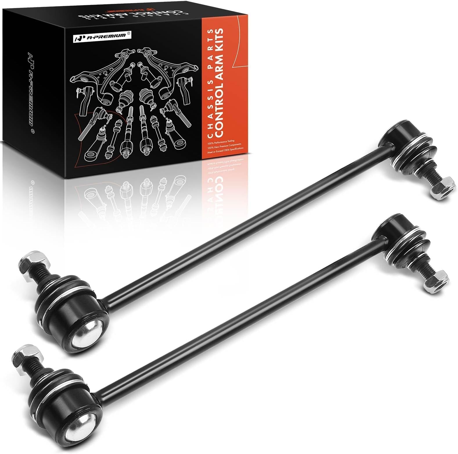 A-Premium 2 x Front Sway Bar Links Stabilizer Bar Links, Compatible with Toyota Camry 1997-2001, Avalon 1997-2004, Solara 1999-2003, Lexus RX300 1999-2003, ES300 1997-2001