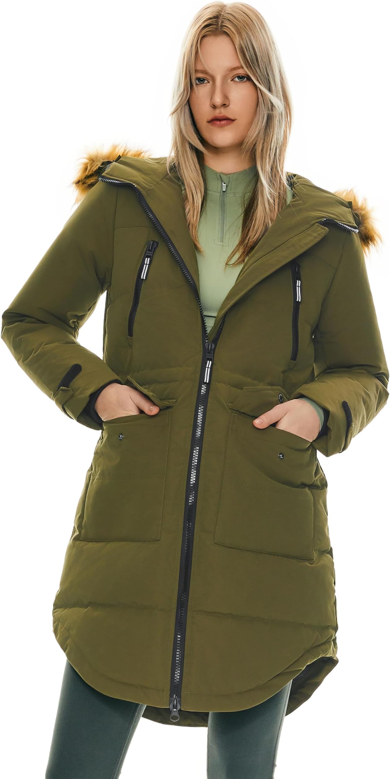 Women's Thickened Down Jacket Winter Warm Down Coat