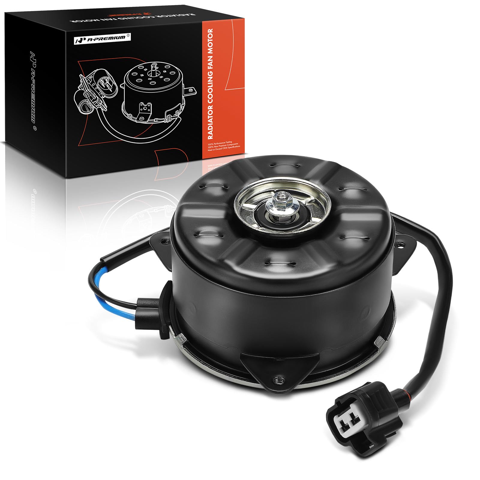 A-Premium Right Radiator Fan Motor Compatible with Toyota & Lexus | for RAV4 2016-2018, NX300h 2015-2021, 2.5L, Sport Utility