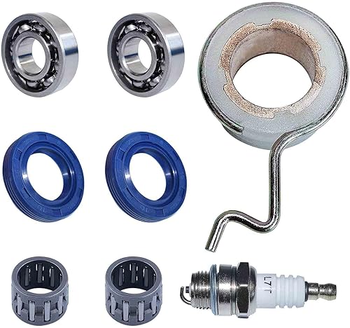 Miniatura 5 de Para Stihl MS210 MS230 MS250 021 023 025 para motosierra, kit de cojinetes de manivela, 9503 003 0340, 9638 003 1581