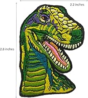 Vista 1 de Cute-Patch Parche bordado de dinosaurio para planchar