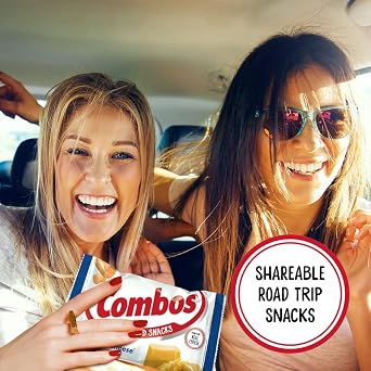 COMBOS Cheese Snacks - Cheddar Cheese Snack Bags 1.8 Ounce, Pack of 18, Baked Cracker Snack COMBOS Bulk Box