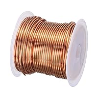 Vista 110 de MECCANIXITY - Alambre magnético de calibre 46 AWG - 0.04mm Hilo de cobre esmaltado - Bobina de alambre magnético de 14669 pies (4471m) - 50g Grado F