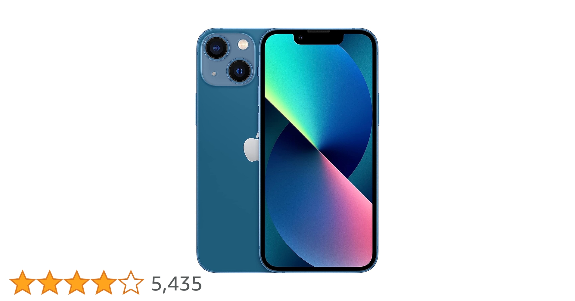 Apple iPhone 13 mini 256GB 青 Apple iPhone 13 Mini 256GB Blue Unlocked Renewed Smartphone