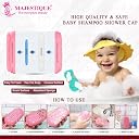 Majestique Baby Grooming & Bath Kit | 4Pcs Set – Soft Brush, Comb, Bathing Cap & Sponge | Newborn to 5 Years | Baby Bath Essentials for Boys & Girls | Travel Pouch Included (Color May Vary) gallery image