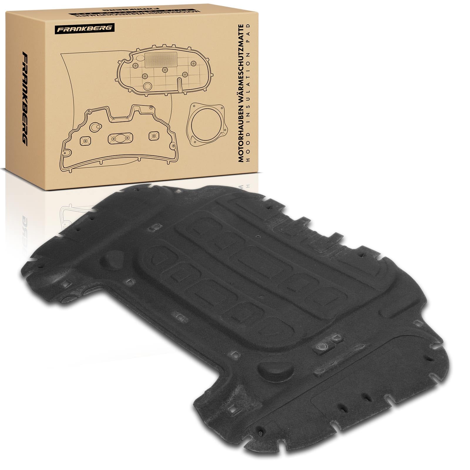 Frankberg Isolamento acustico del vano motore 97055610100 | Compatibile con: P.A.N.A.M.E.R.A 970