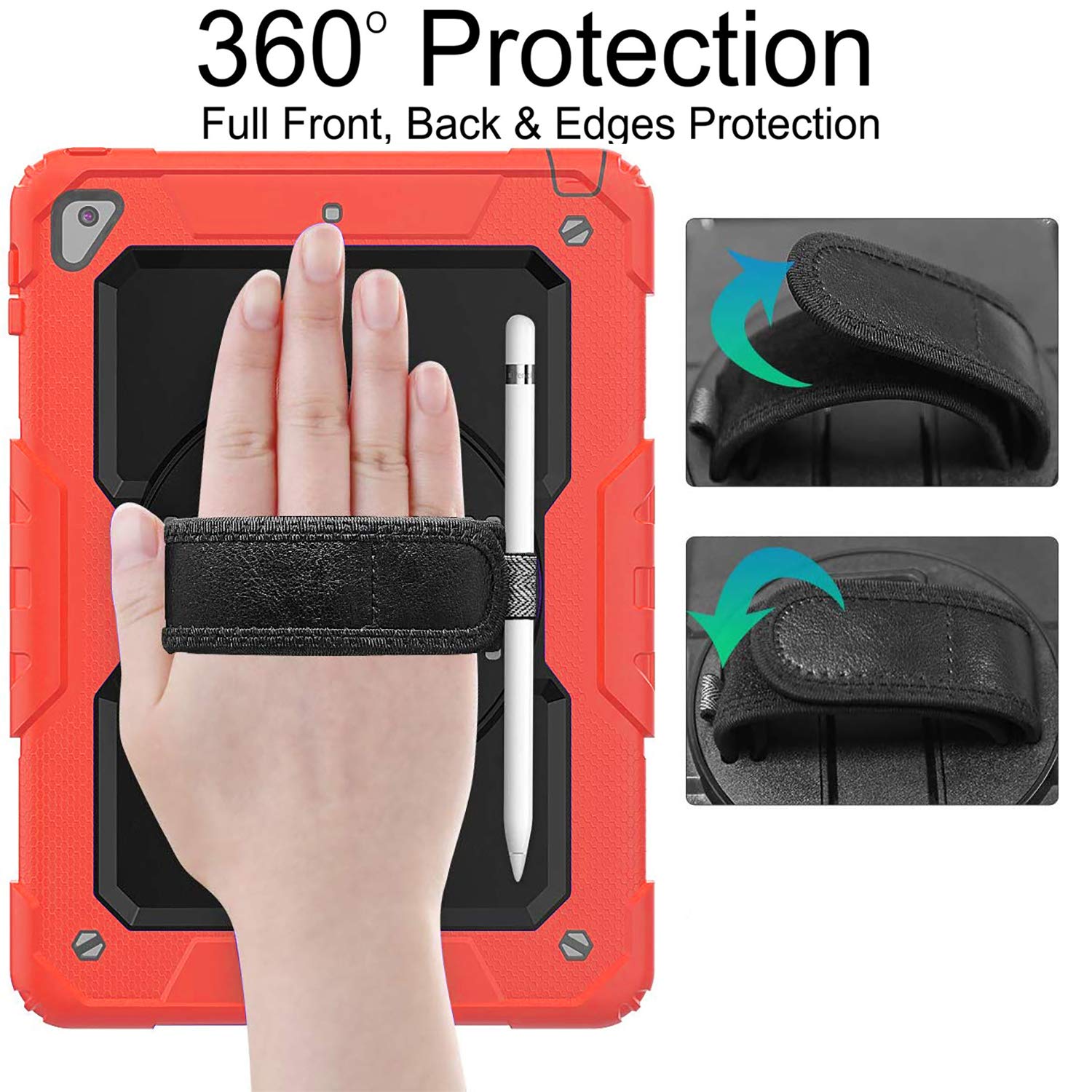 DuraSafe Cases for iPad 9.7 Inch 5 6 Air 1 2 [iPad 5th 6th