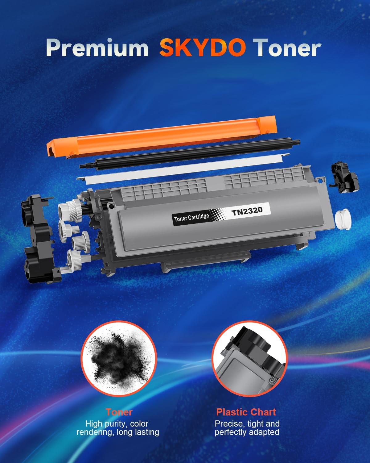 3 TONER PER BROTHER MFC L2700 L2300D L2740 DCPL2560 L2760 L2500D L2540dn Tn2320 Toner Brother Vendita On Line - Foto 8