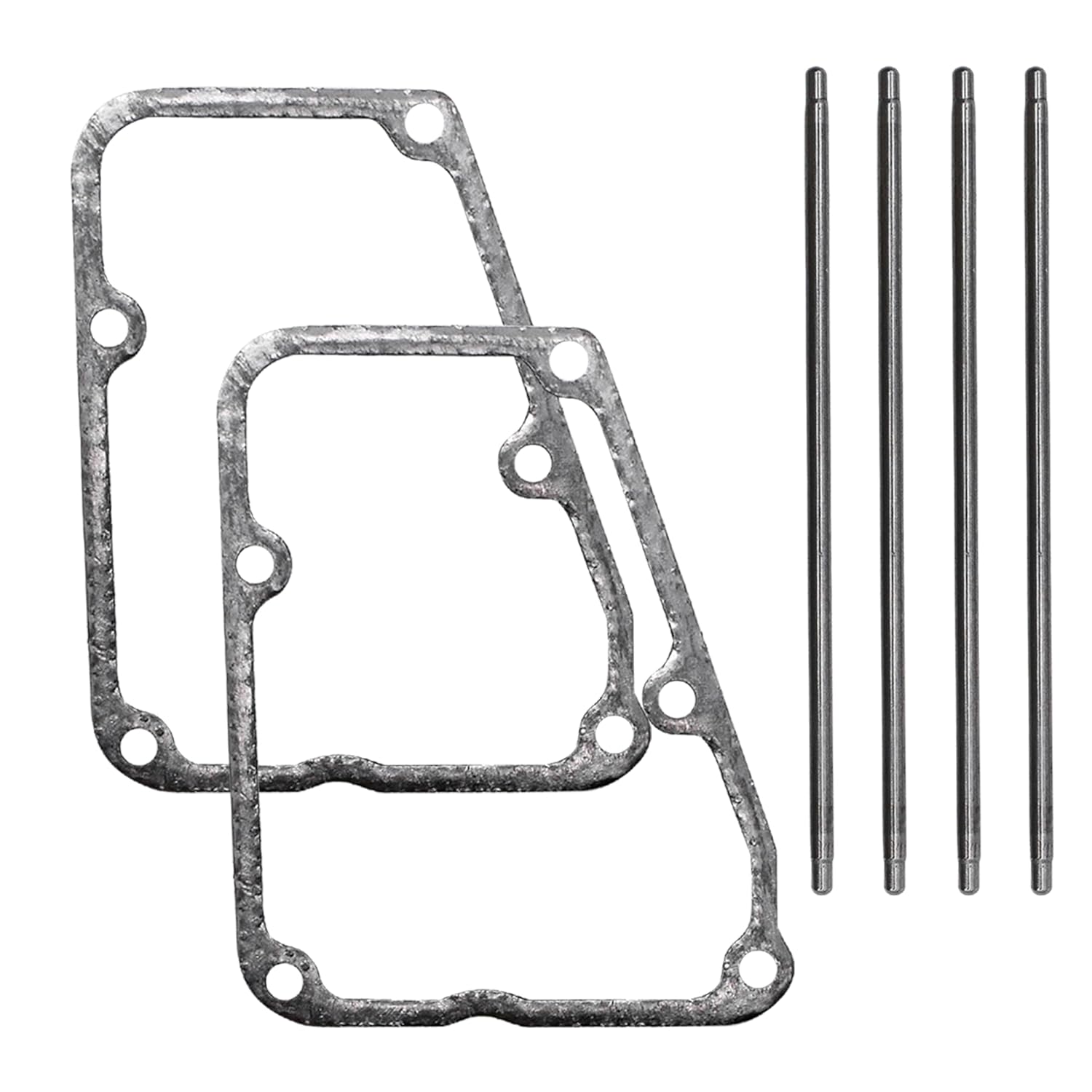 （2 Pack） JRbuid 13116-0725 2 Push Rods & 11061-1285 Cover Gasket Fit for Kawasaki FR651V FX730V FR691V FR730V FS651V FS691V FX651V FS730V Engine