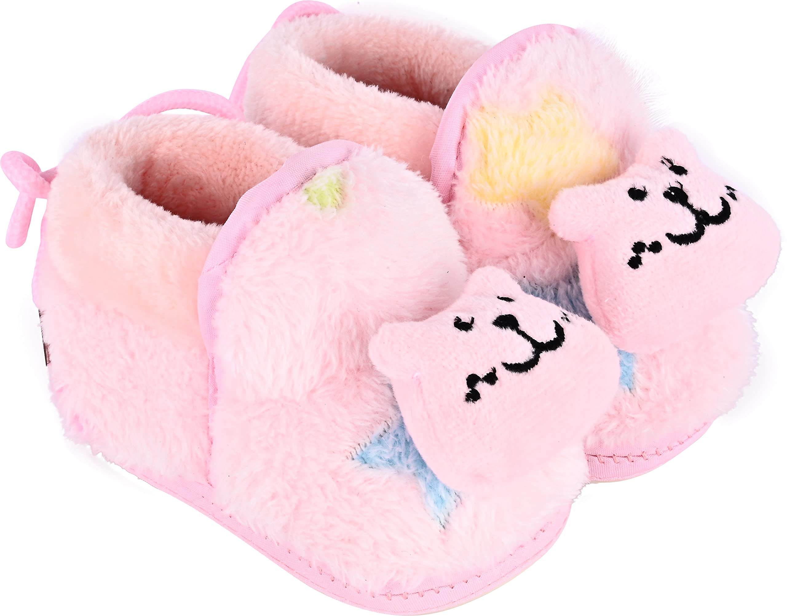 TORPPEZA New Born Baby Bootie Shoes with Fur for Boys & Girls Printed Multicolor Booties (B0BC1LXP57) Amazon Price History, Amazon Price Tracker